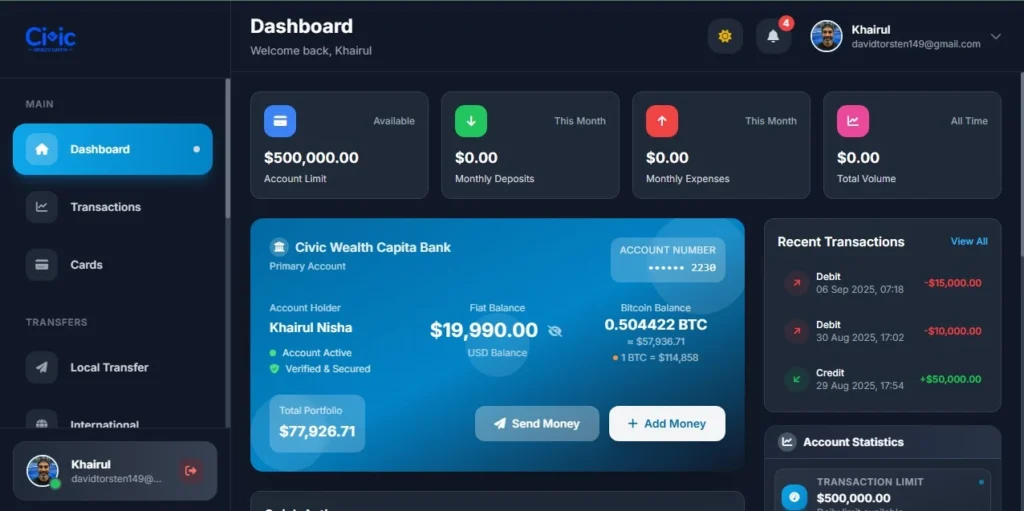 8D Online Banking and Crypto Laravel Script